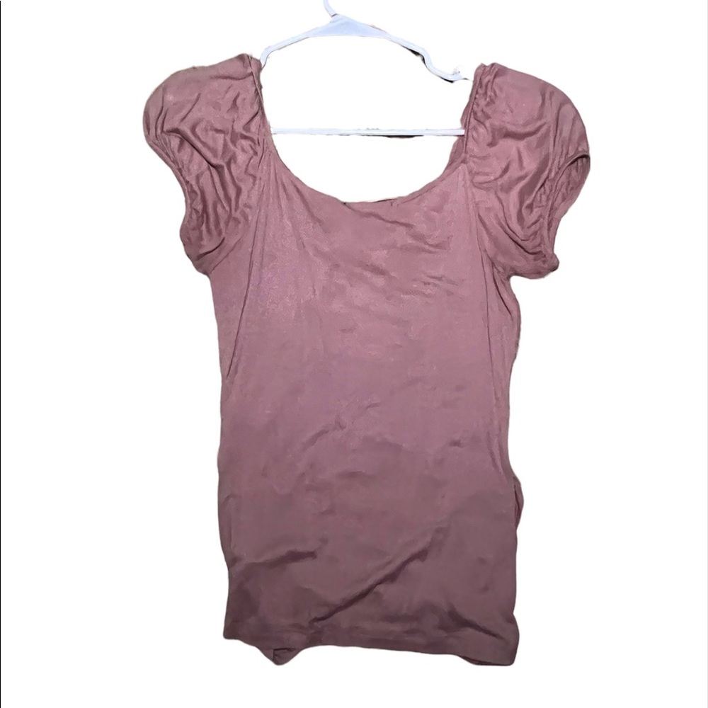 Pink Ruched Blouse - Picture 2 of 3